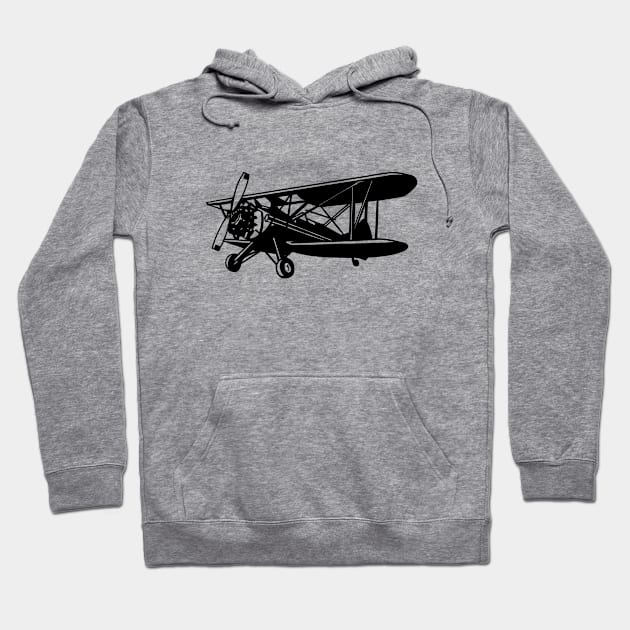 Classic Airplane Hoodie by Jetmike